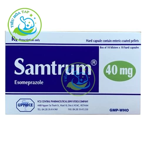 Samtrum 40 mg - Hộp 10 vỉ x 10 viên