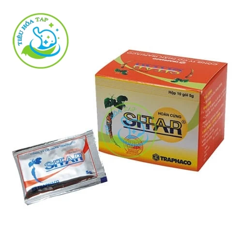 Sitar - Hộp 10 gói x 5 gam viên hoàn cứng