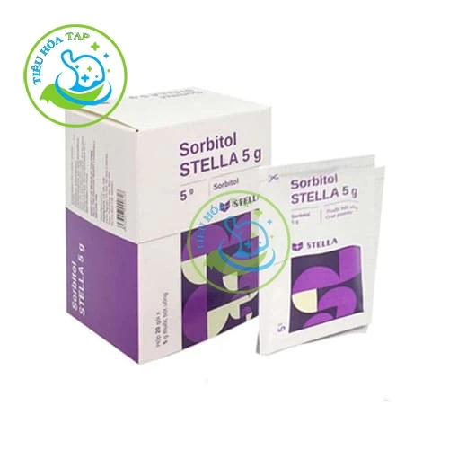 Sorbitol Stella 5g - Hộp 20 gói x 5g