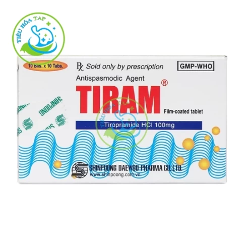 Tiram - Hộp 10 vỉ x 10 viên