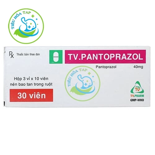 TV. PANTOPRAZOL - Hộp 3 vỉ x 10 viên