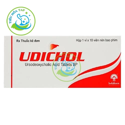 Udichol - Hộp to chứa 10 hộp nhỏ x 1 vỉ 10 viên