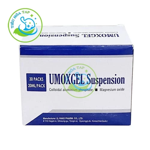 Umoxgel Suspension - Hộp 30 gói  x20ml