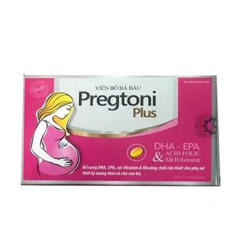 Viên bổ bà bầu Pregtoni Plus