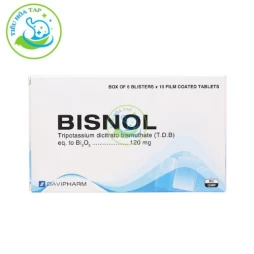 Bisnol - Hộp 6 vỉ x 10 viên