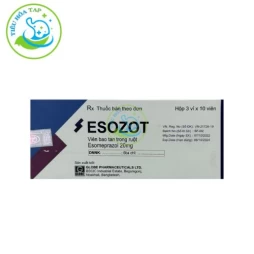 Esozot - Hộp 3 vỉ x 10 viên