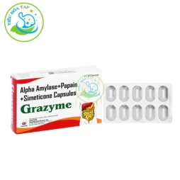 Grazyme - Hộp 3 vỉ x 10 viên