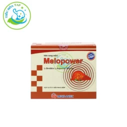 Melopower - Hộp 6 vỉ x 10 viên