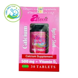 Alovit Oyster Shell Calcium 500mg Vitamin D3