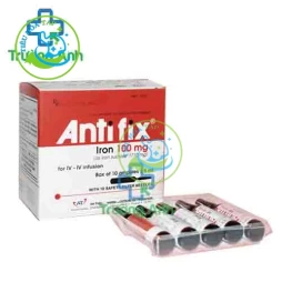 Antifix - Sắt sucrose 100mg/5ml AT Pharma
