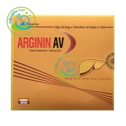 Arginin AV - Hộp 20 ống x 10ml