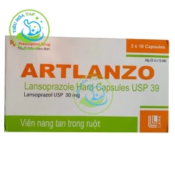 Artlanzo - Hộp 3 vỉ x 10 viên