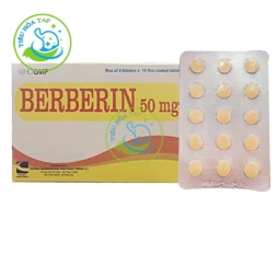Berberin 50mg Dược TW3