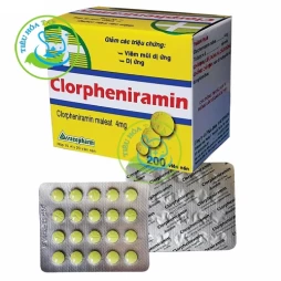 Clorpheniramin 4mg Vacopharm