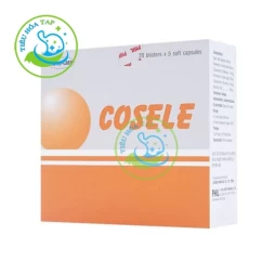 Cosele - Hộp 20 vỉ x 5 viên nang mềm