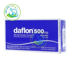 Daflon 500mg - Hộp 60 viên