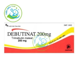 Debutinat 200mg - Hộp 10 vỉ x 10 viên