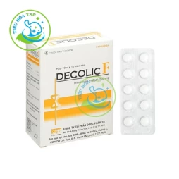 Decolic F - Hộp 10 vỉ x 10 viên