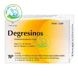 Degresinos - Hộp 4 vỉ x 25 viên