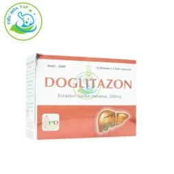 Doglitazon 20 vỉ x 5 viên