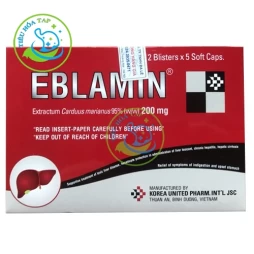 Eblamin - Hộp 2 túi x 6 vỉ x 5 viên