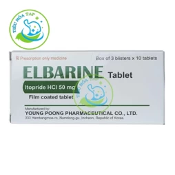 Elbarine Tablet - Điều trị chướng bụng buồn nôn