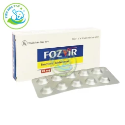 Fozvir - Thuốc điều trị viêm gan B, xơ gan