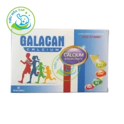 Galacan - Bổ sung canxi hỗ trợ tạo xương răng chắc khỏe