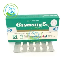 Gasmotin 5mg tablets - Hộp 3 vỉ x 10 viên