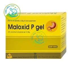 Maloxid P Gel - Hộp 26 gói x 20g