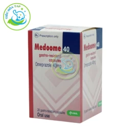 Medoome 40mg - Thuốc điều trị loét, trào ngược dạ dày