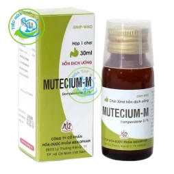 Mutecium - M - Hộp 1 chai thủy tinh x 30ml