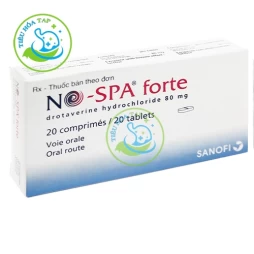 No-spa Forte - Hộp 2 vỉ x 10 viên