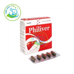 Philiver - Hộp 12 vỉ x 5 viên