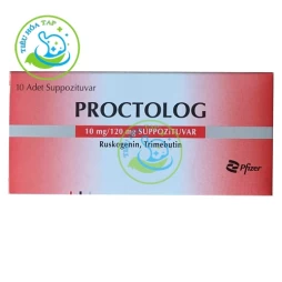 Proctolog - Hộp 2 vỉ x 5 viên