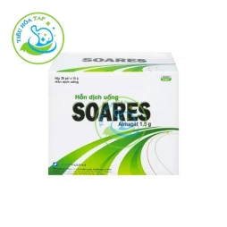 Soares - Hộp 30 gói x 15 g hỗn dịch uống