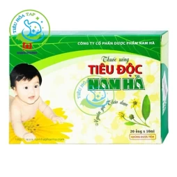 Tiêu độc Nam Hà - Hộp 20 ống 10 ml thuốc ống uống