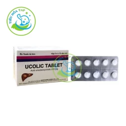 Ucolic tablet - Hộp 5 vỉ x 10 viên